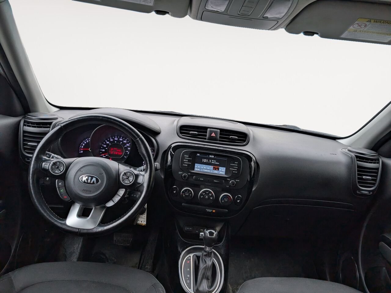 Kia Soul EX/SIÈGES CHAUFFANTS/VOLANT CHAUFFANT/AC BIZONE/BLUETOOTH 2019 Gris Sherbrooke - photo #14