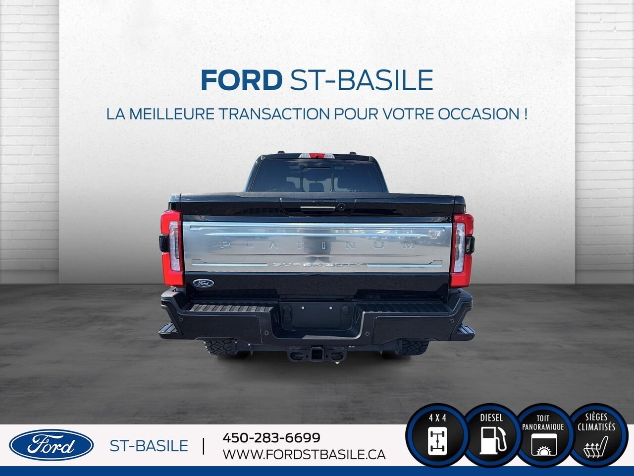 2024 Ford Super Duty F-250 SRW Black Saint-Basile-le-Grand - photo #6