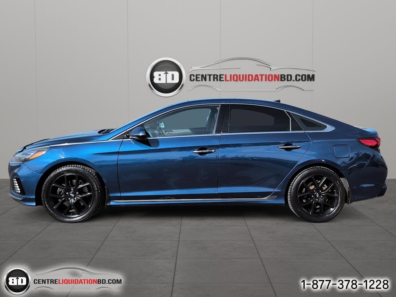 2018 Hyundai Sonata 2.0T Sport | BD0423 Blue Granby - photo #8