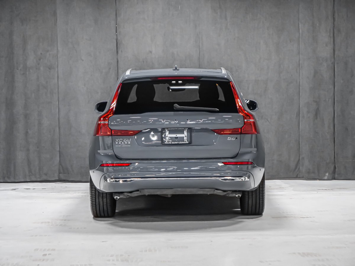 2023 Volvo XC60 B6 PLUS BRIGHT CLIMAT HARMAN KARDON Grey Montreal - photo #4