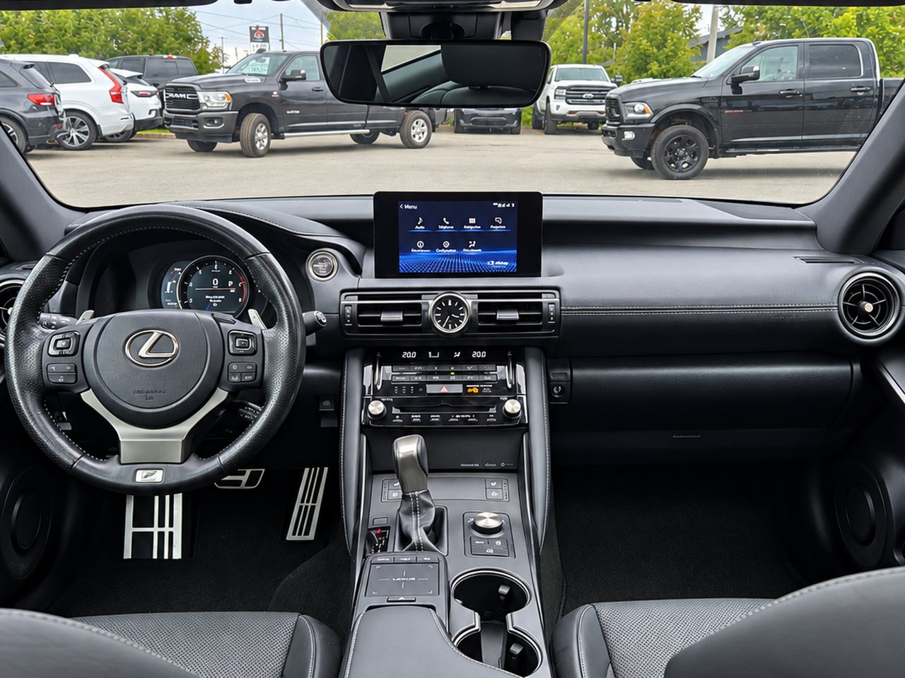 Lexus IS300 Fsport 2023 Gris Granby - photo #14