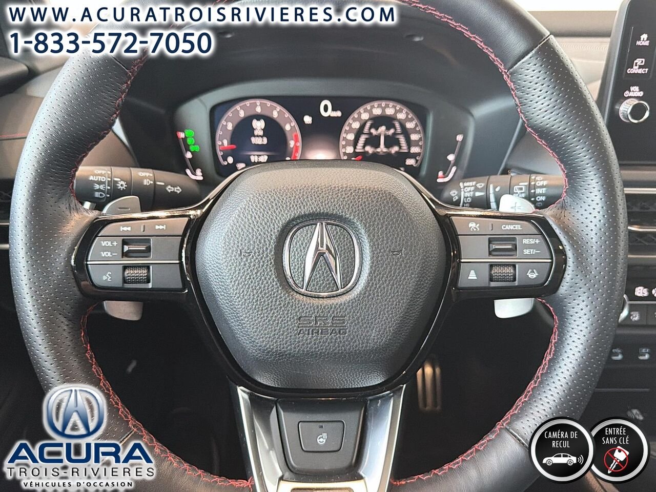 2025 Acura ADX A-Spec AWD, TOIT PANO, VOLANT CHAUFFANT Grey Trois-Rivières - photo #23