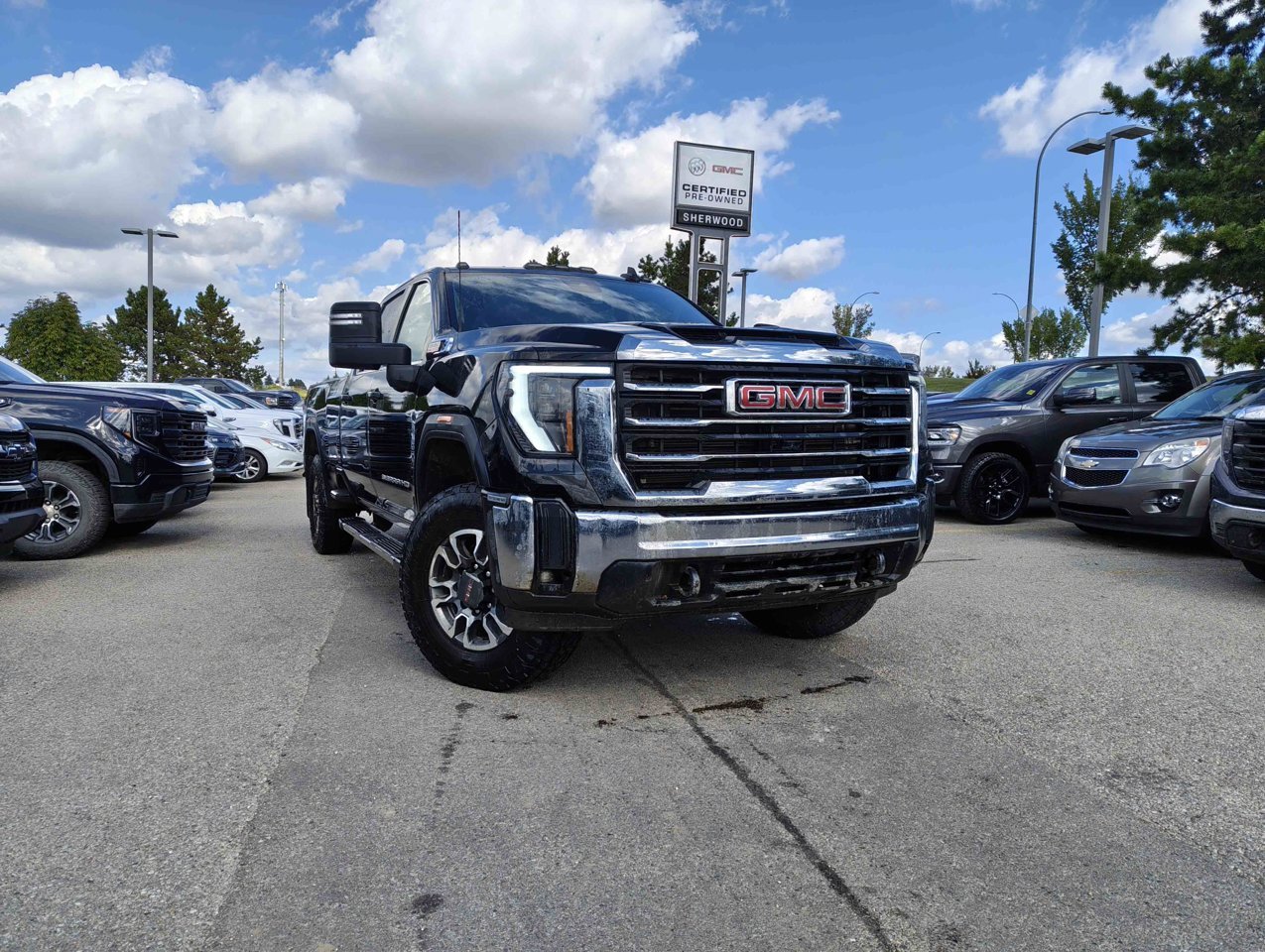 2024 GMC Sierra 3500HD 4WD Crew Cab 172 SLE Black Sherwood Park - photo #1