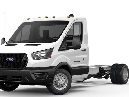 2026 Ford Transit Chassis Cab BASE Oxford White
