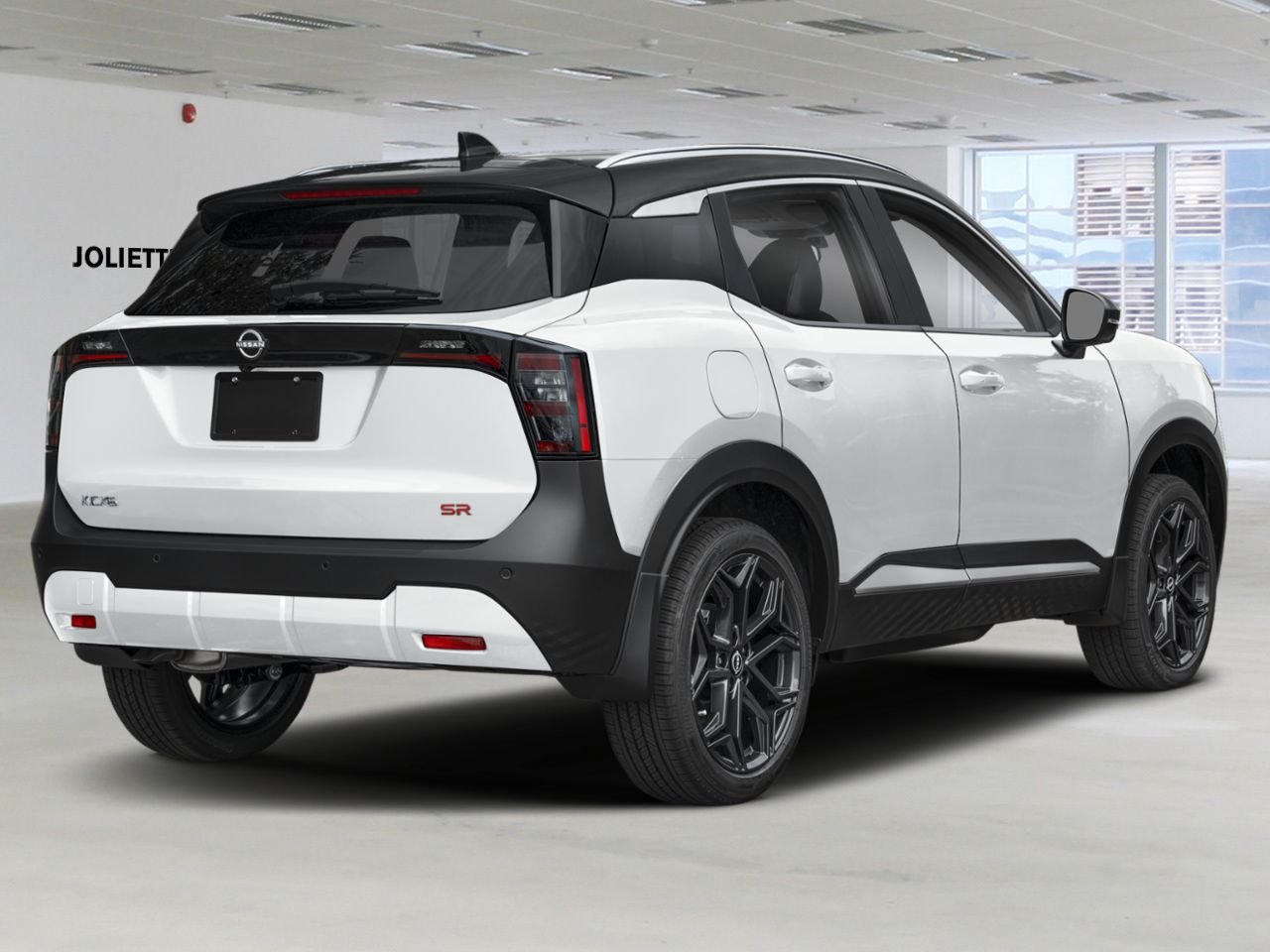 2026 NISSAN Kicks Aspen White TriCoat/Super Black Joliette - photo #2