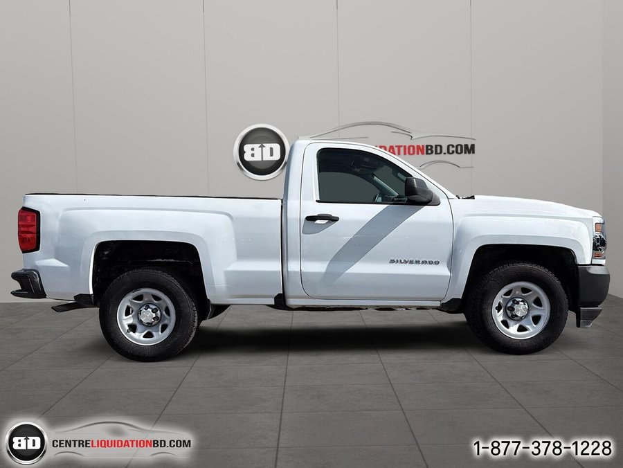 2017 Chevrolet Silverado 1500 WT CAB SIMPLE BOITE 6.5P White