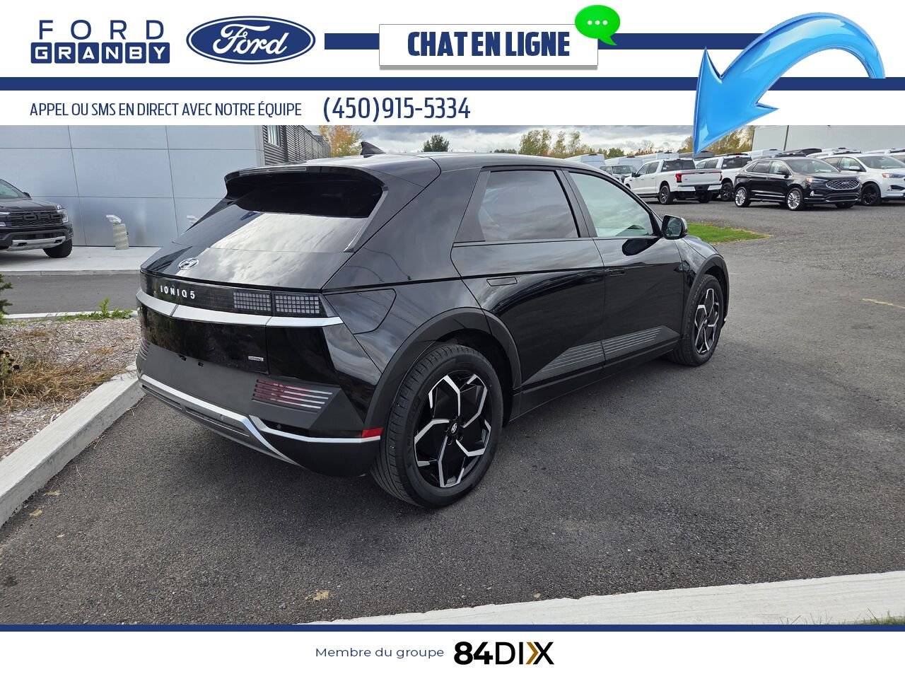 Hyundai IONIQ 5 2024 Noir Granby - photo #6