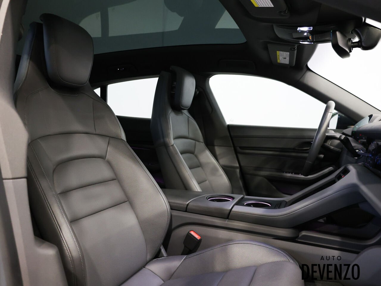 Porsche Taycan 2022 Gris Saint-Eustache - photo #6