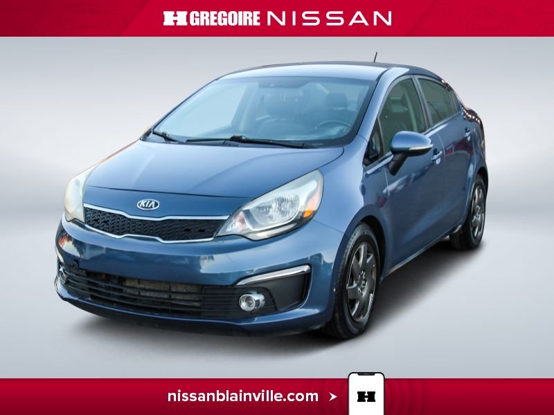 2016 Kia Rio EX GR ELECTRIQUE A/C BAS KILO Blue