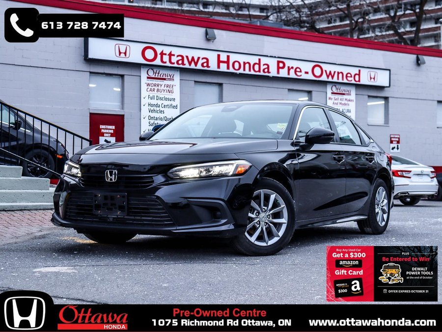 Honda Civic Berline EX 2024 Black