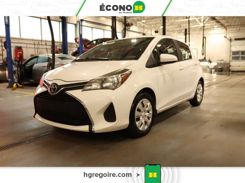 2015 Toyota Yaris White Blainville - photo #2