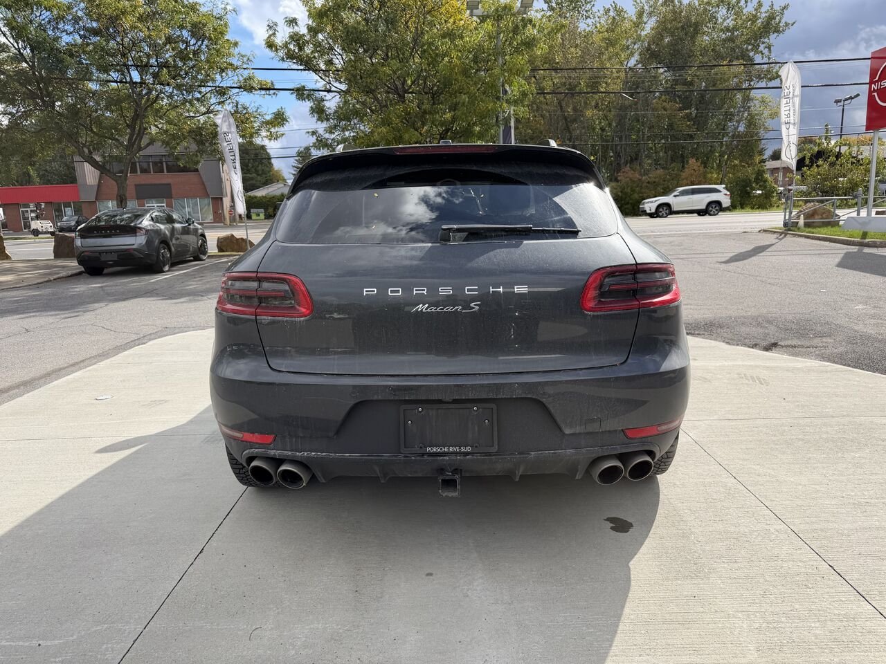Porsche Macan S TI 2018 Gris Châteauguay - photo #7