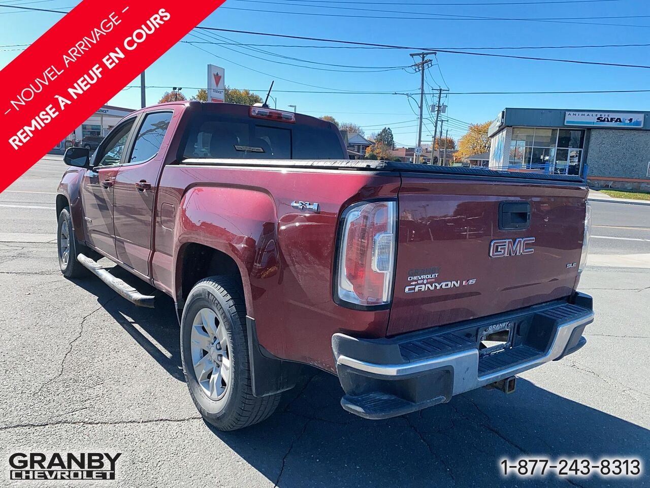 2018 GMC Canyon SLE cabine multiplace 4RM, 140,5 po | 26-1059B Red Granby - photo #6