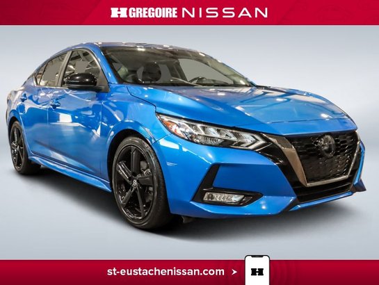 2023 Nissan Sentra SR DEM. A DISTANCE APPLE CARPLAY SIEGES CHAUFFANTS Blue