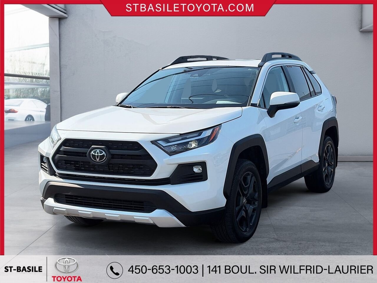 2023 TOYOTA RAV4 White Saint-Basile-le-Grand - photo #0