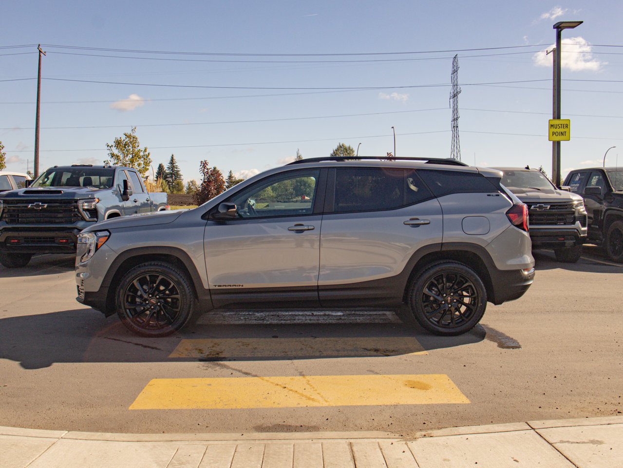 2024 GMC Terrain AWD 4dr SLE Grey Sherwood Park - photo #5