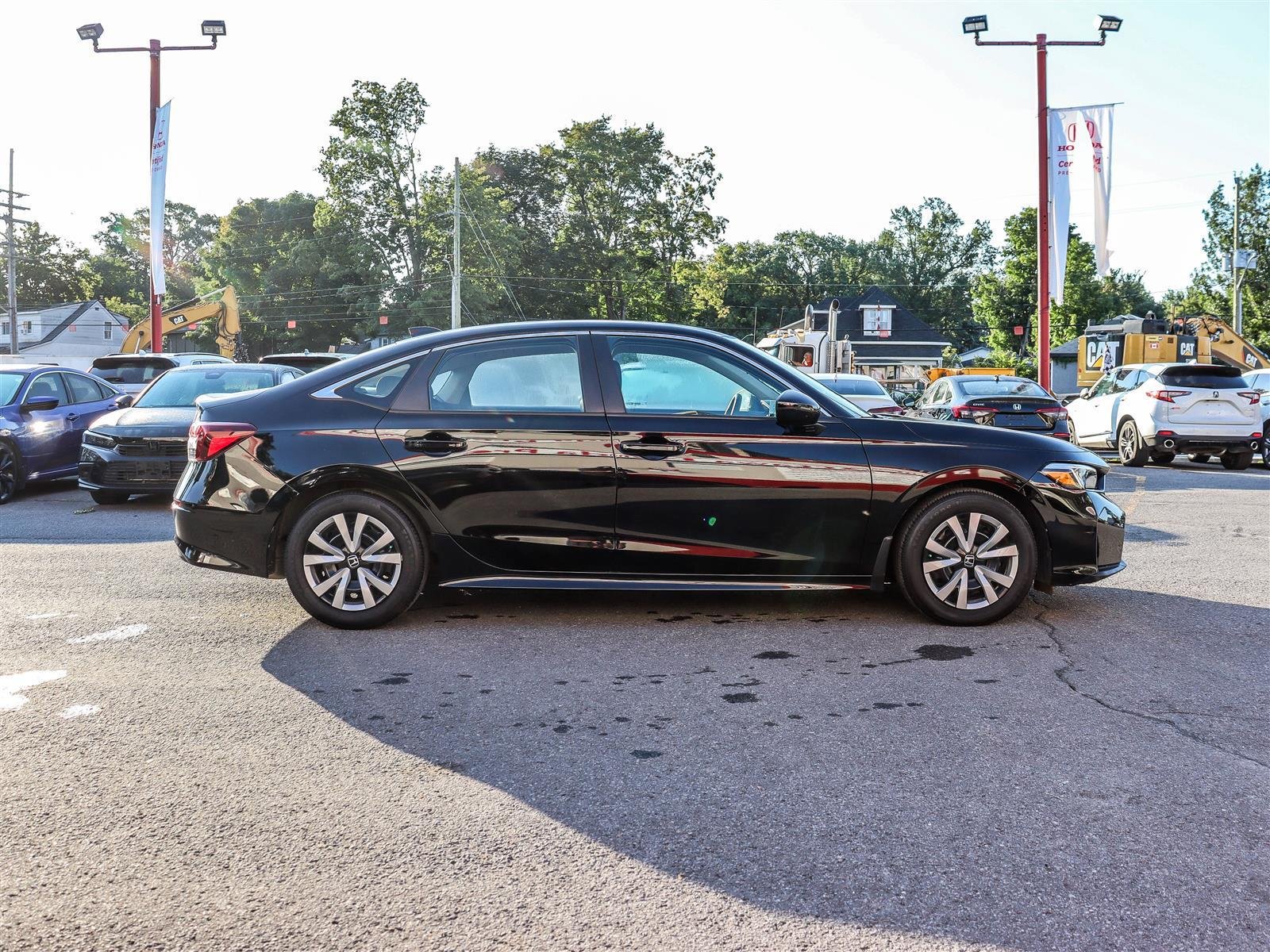 Honda Civic Berline LX 2025 Black Ottawa & Gatineau - photo #2
