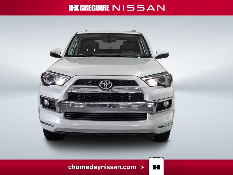 Toyota 4Runner 4WD Limited * Cuir Brun * Mag 20'' * Toit * 7 Plac 2018 Blanc