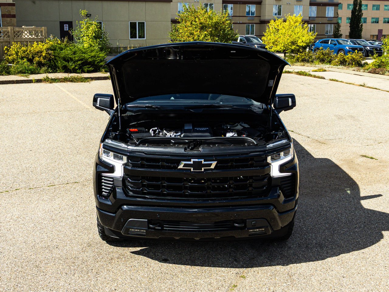 2024 Chevrolet Silverado 1500 4WD Crew Cab 147 RST Black Sherwood Park - photo #9