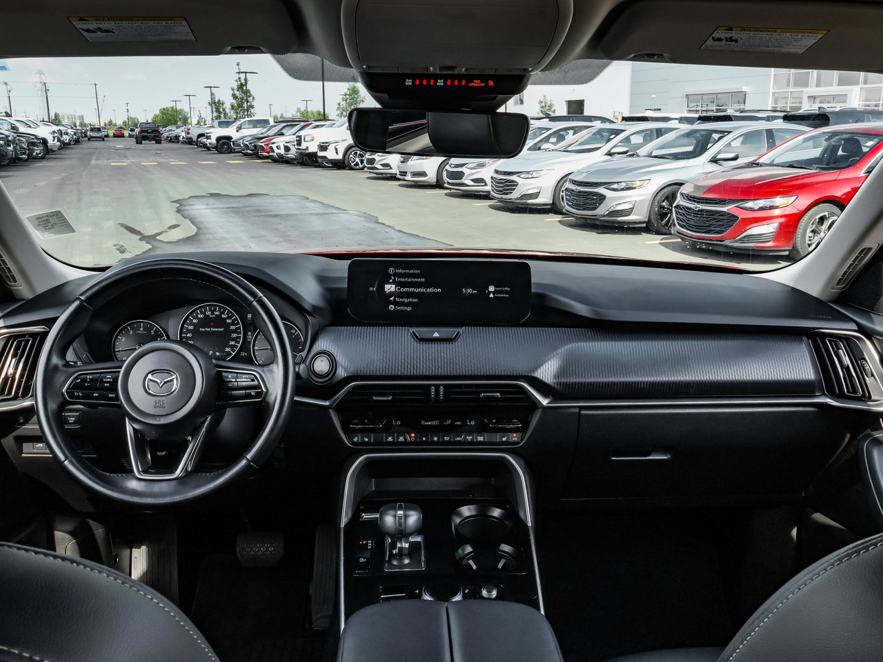 2025 Mazda CX-90 MHEV GS-L AWD Red Sherwood Park - photo #17