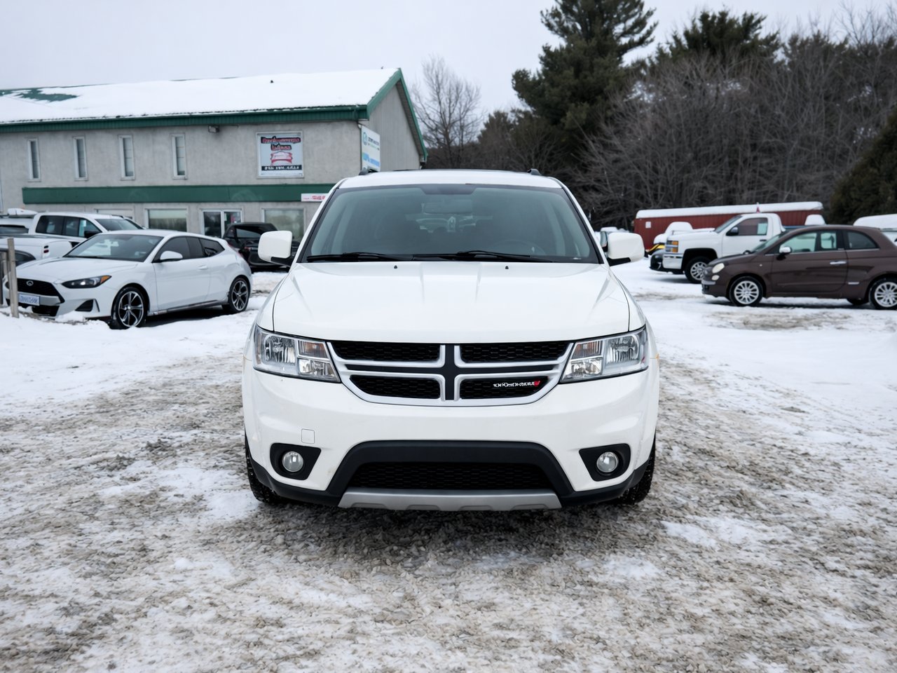 Dodge Journey 2014 Blanc Longueuil, - photo #1
