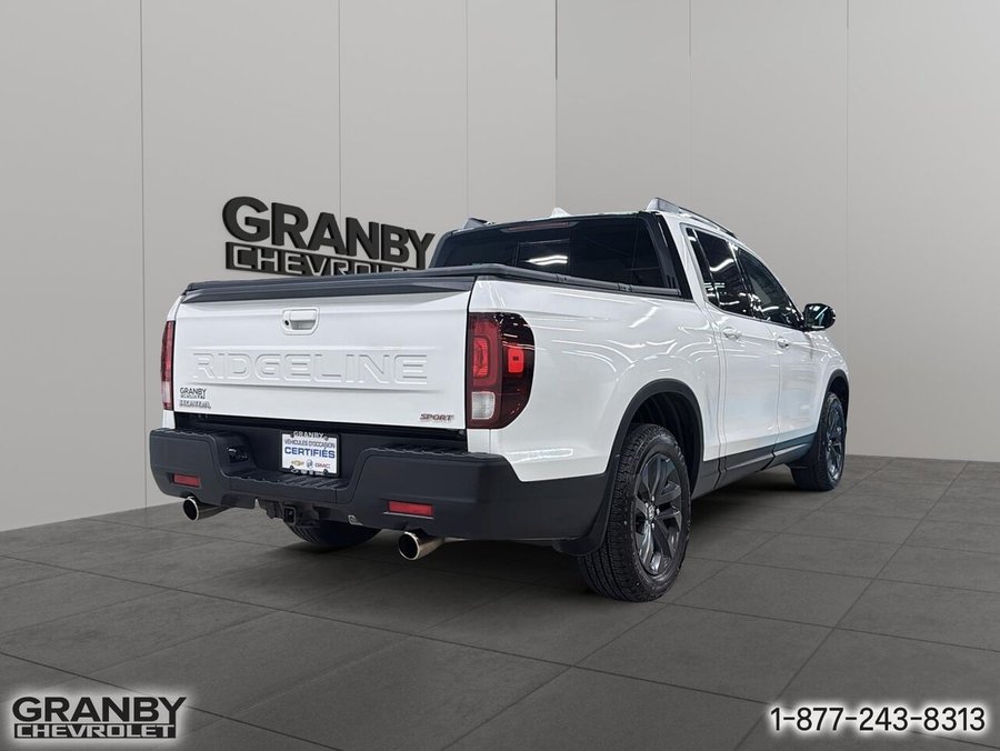 Honda Ridgeline Sport Traction Intégrale 2025 Blanc