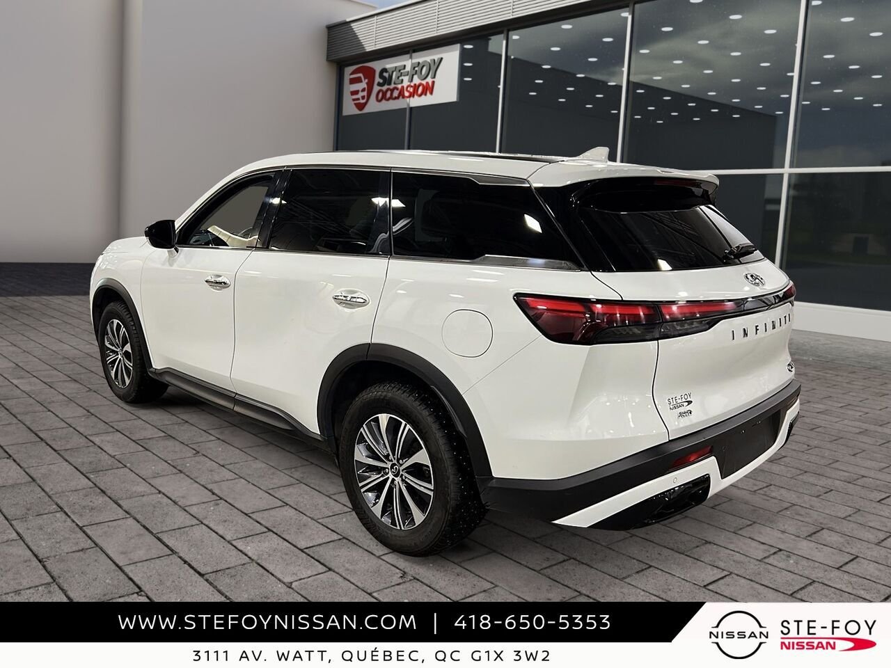 2024 INFINITI QX60 PURE White Ste-Foy - photo #3