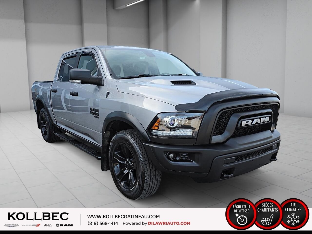 RAM 1500 CLASSIC Warlock CrewCab 4x4 2024 Argent Ottawa & Gatineau - photo #12