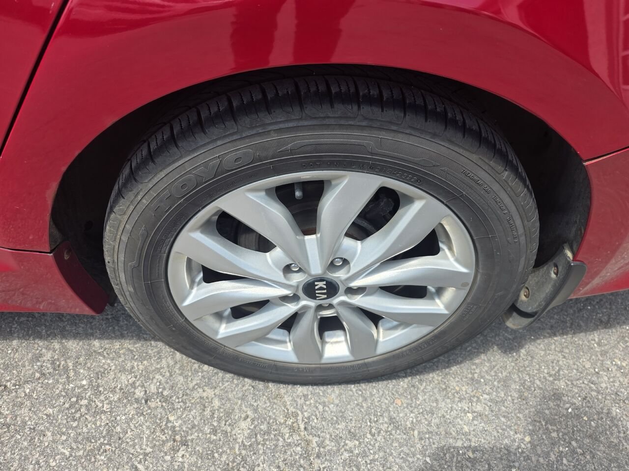 2015 Kia Optima Red  - photo #11
