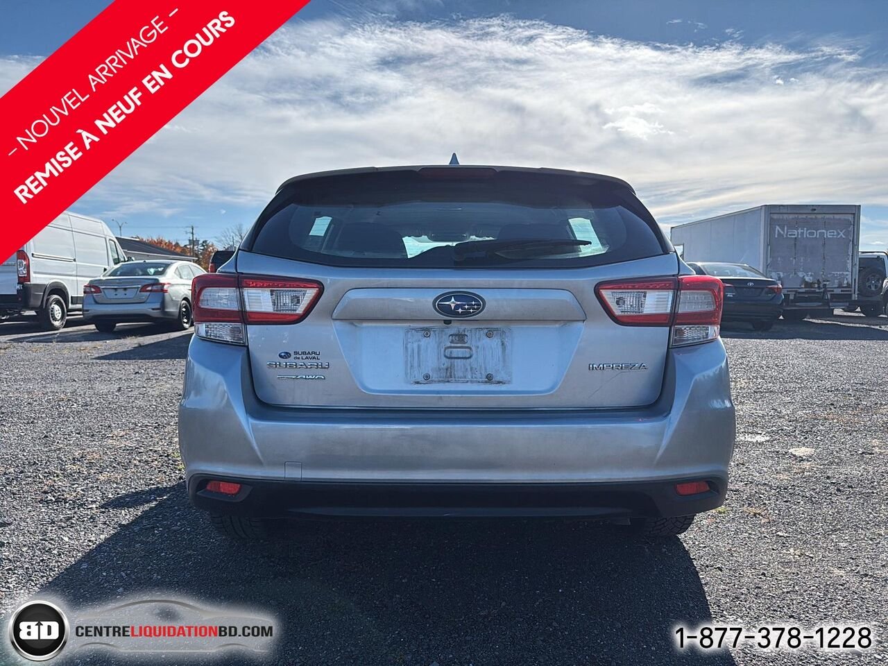 Subaru Impreza 2.0i TOURING | BD0462 2018 Argent Granby - photo #9