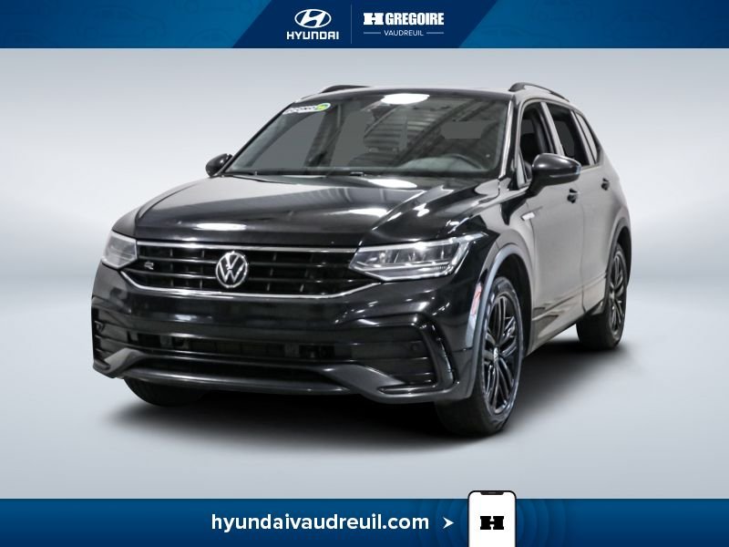 Volkswagen Tiguan YW24 | R-Line Black Edition , Toit , Cuir , LE R-LINE LE 2022 Noir Laval - photo #4