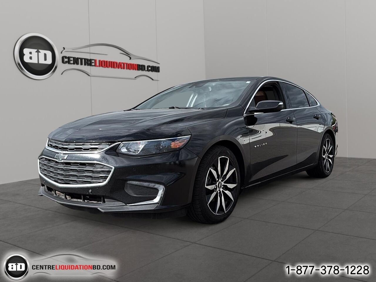 Chevrolet Malibu LT CUIR TOIT OUVRANT | BD0280 2018 Noir Granby - photo #0