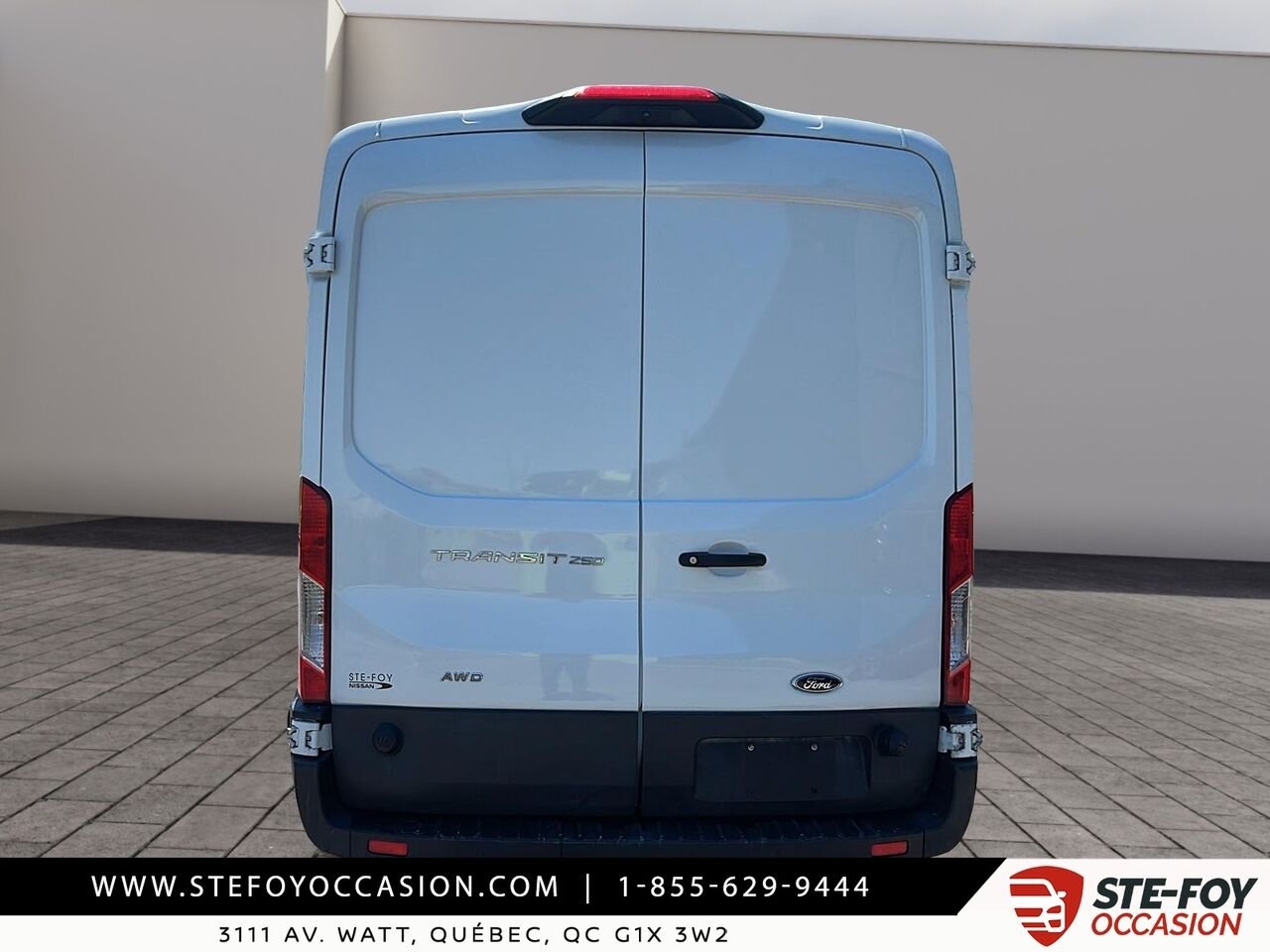 Ford Transit TOIT Moyen TRACTION INTEGRALE 2024 Blanc Québec - photo #2