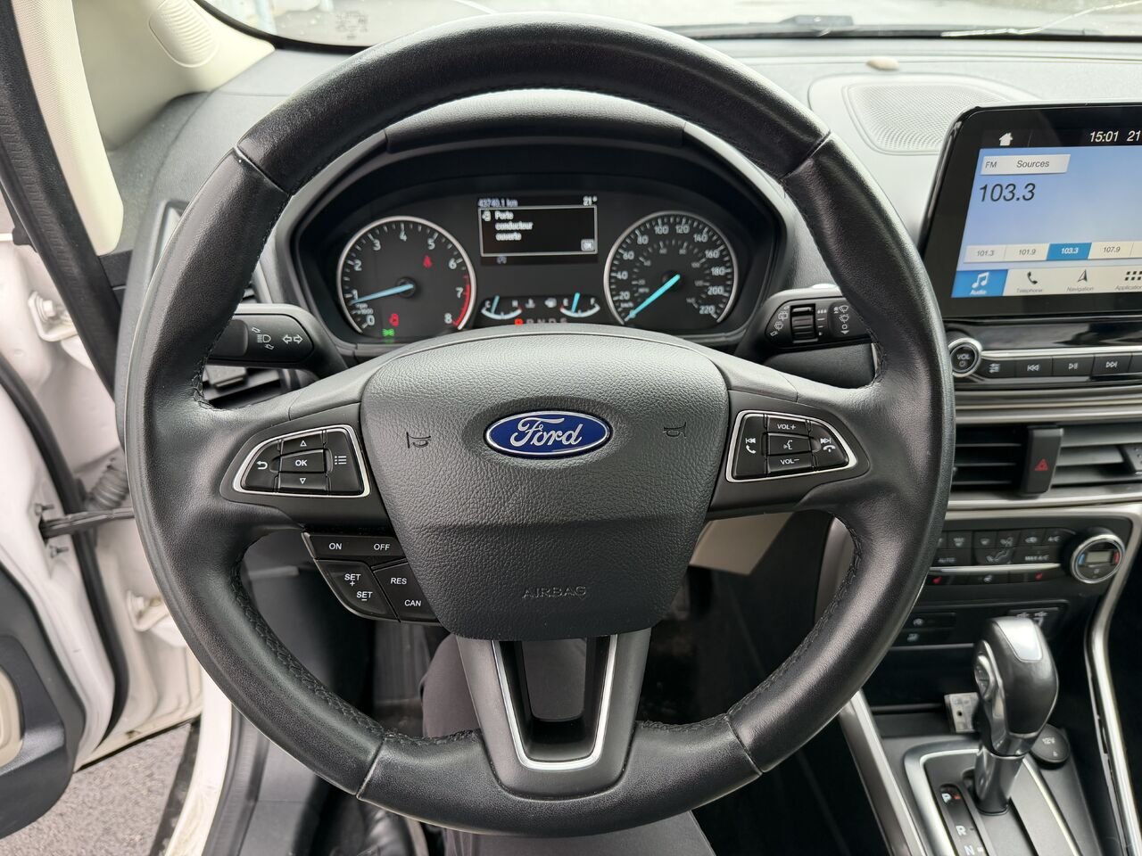 Ford EcoSport 2018 Blanc Saint-Eustache - photo #8