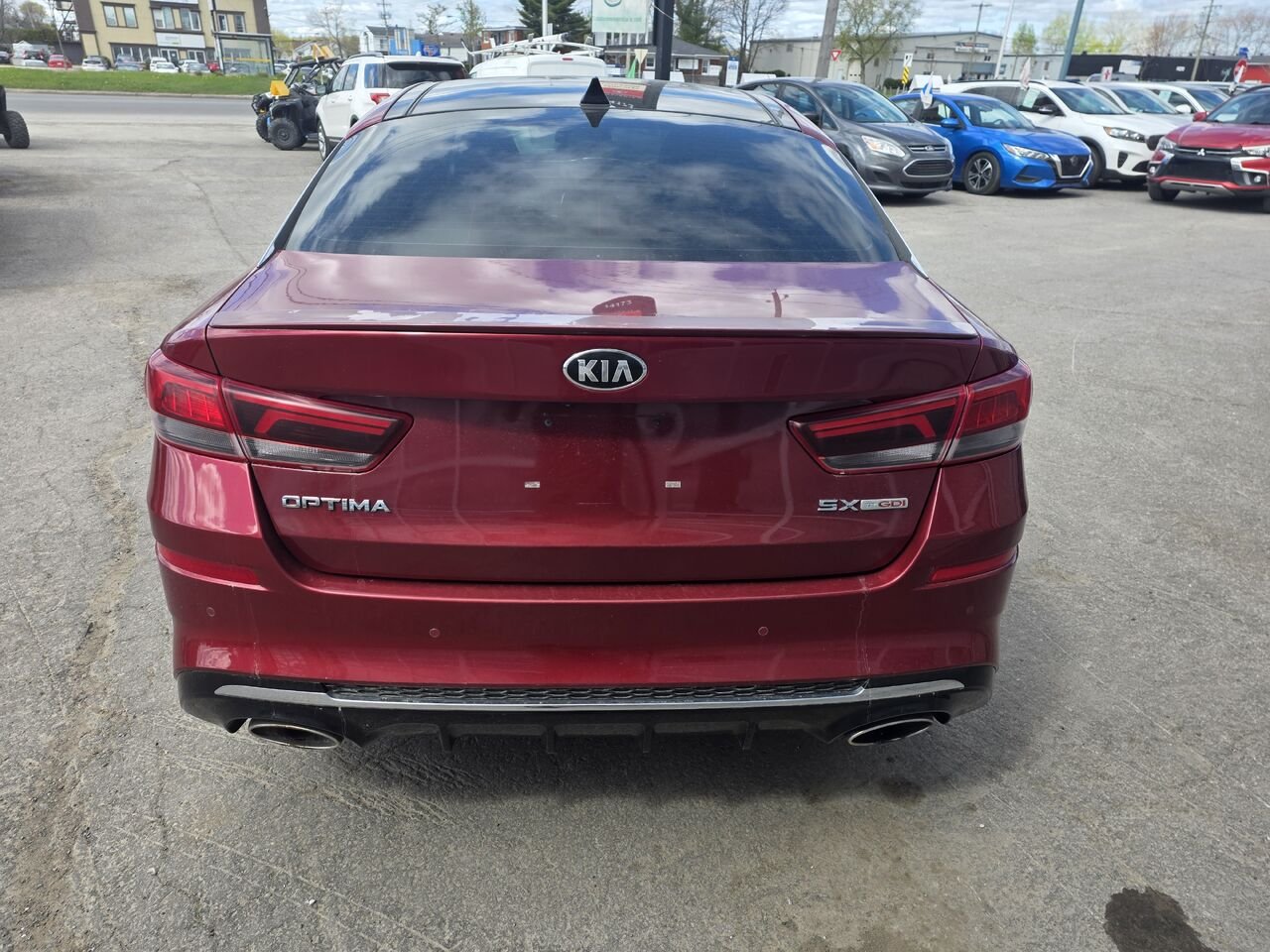 Kia Optima 2019 Rouge Longueuil, - photo #4