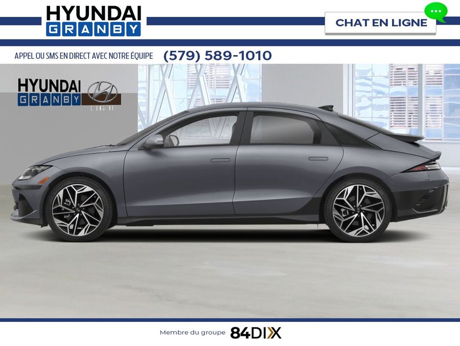 2025 HYUNDAI IONIQ 6 Preferred grande autonomie TI Nocturne Grey