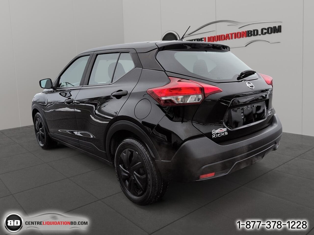 2019 Nissan Kicks S | A8830 Black Granby - photo #7
