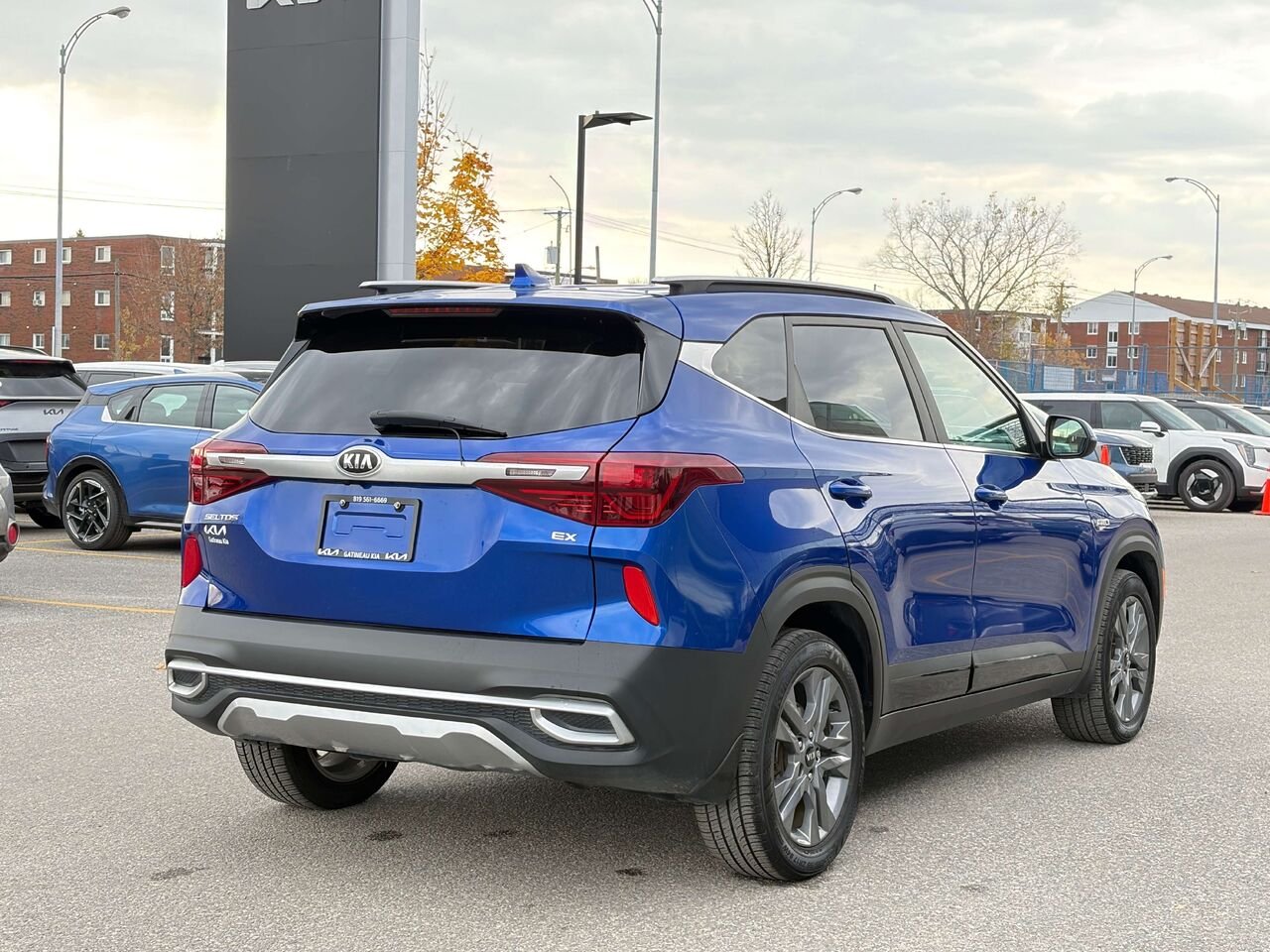 Kia Seltos 2021 Bleu Gatineau - photo #5