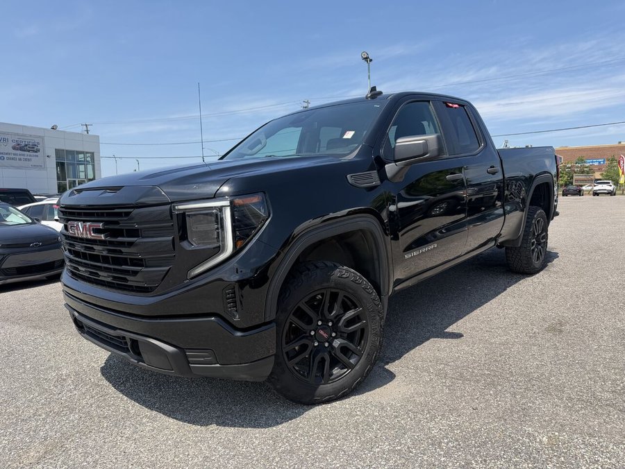 GMC SIERRA K1500 Pro cabine double 4RM 147 po 2023 Noir