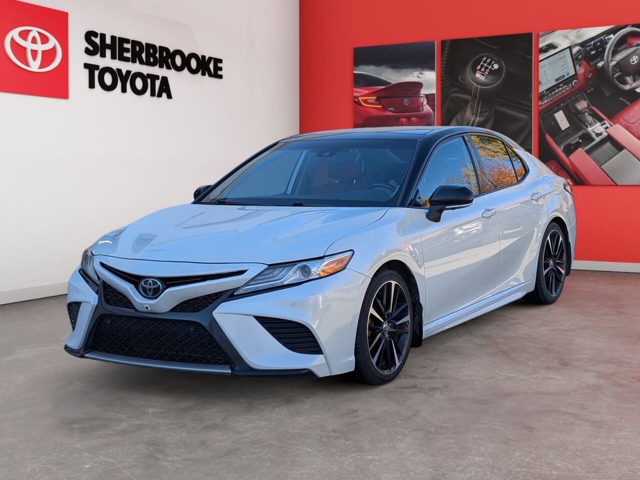 2020 Toyota Camry 4T1KZ1AKXLU042978 White Sherbrooke - photo #0