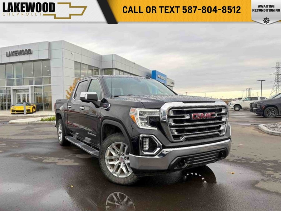 2021 GMC Sierra 1500 SLT Premium 6.2L X31 | Heated & Ventilated Leather Seats Black
