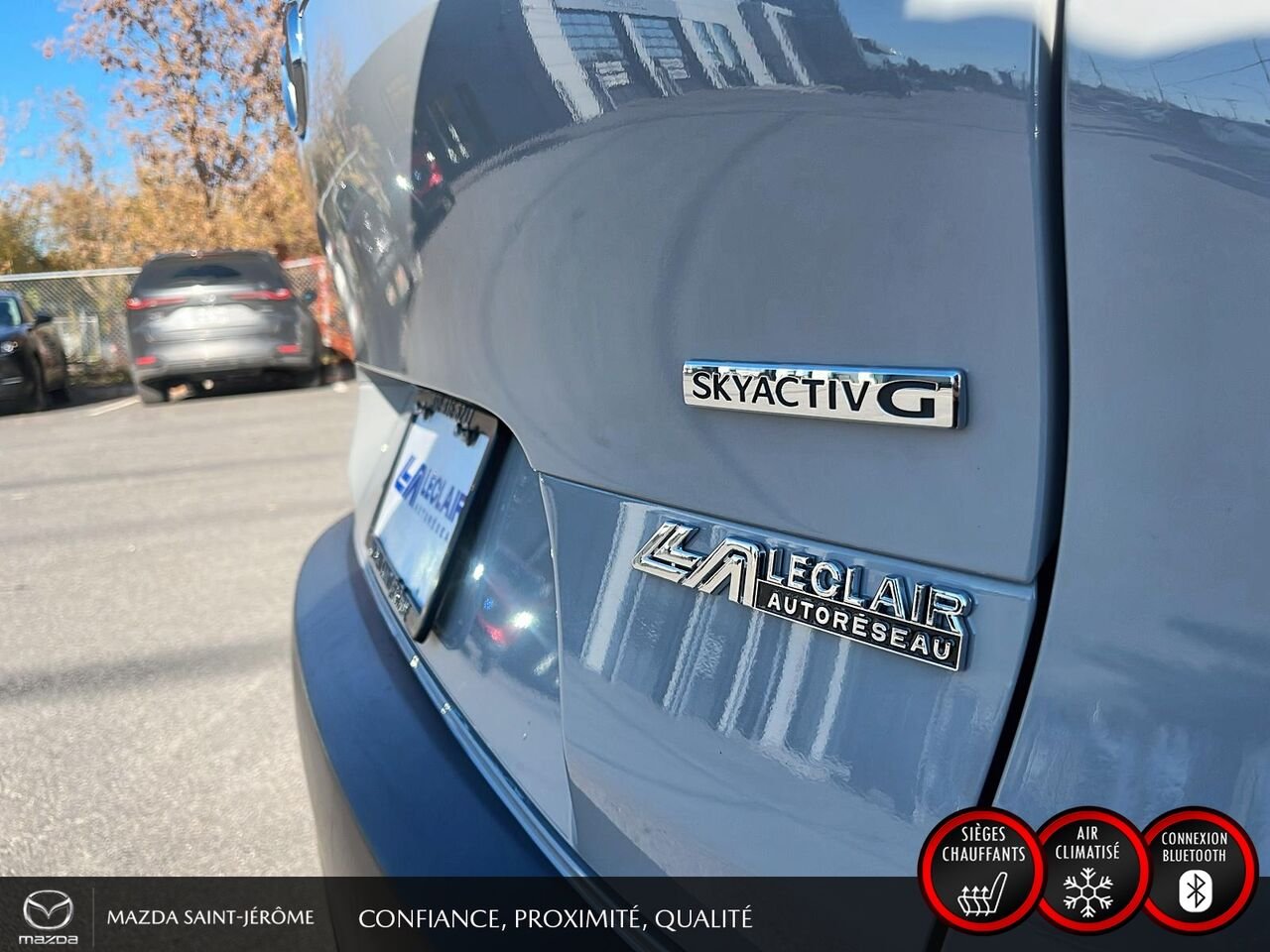 Mazda CX-30 GS LUXE | 1 PROPRIÉTAIRE | JAMAIS ACCIDENTÉ | TOIT OUVRANT | CUIR | AWD 2025 Gris Saint-Jérôme - photo #8