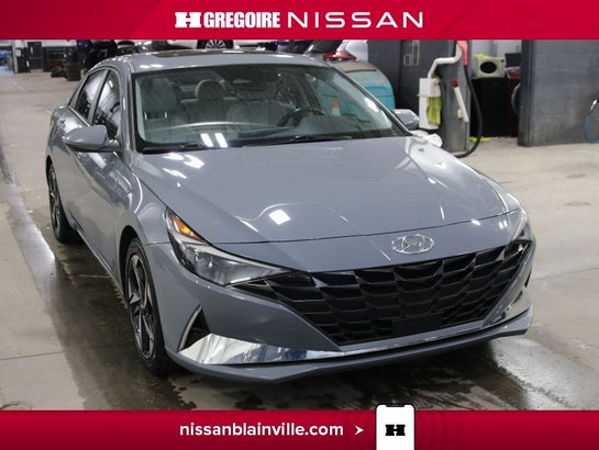2022 Hyundai Elantra Ultimate Tech AUCUN ACCIDENT TOUTE EQUIPE Grey