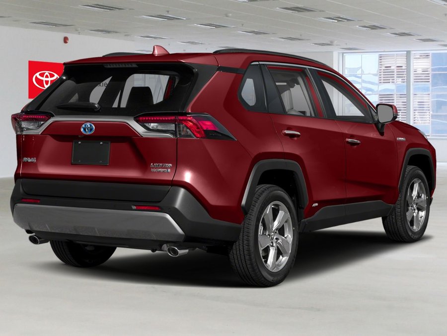 2020 Toyota RAV4 Hybrid Limited AWD Red
