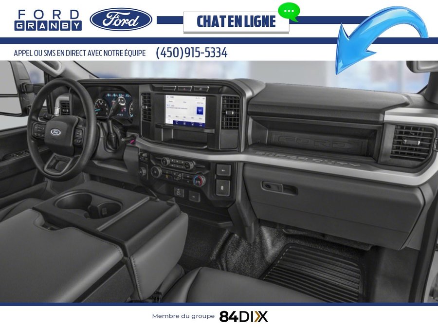 Ford Super Duty F-250 SRW XL cabine 6 places 4RM caisse de 8 pi 2026 Blanc Oxford