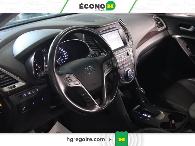 Hyundai Santa Fe 821072 | Limited AWD CUIR TOIT BLUETOOTH CAMÉRA MAGS 2017 Noir Laval - photo #16