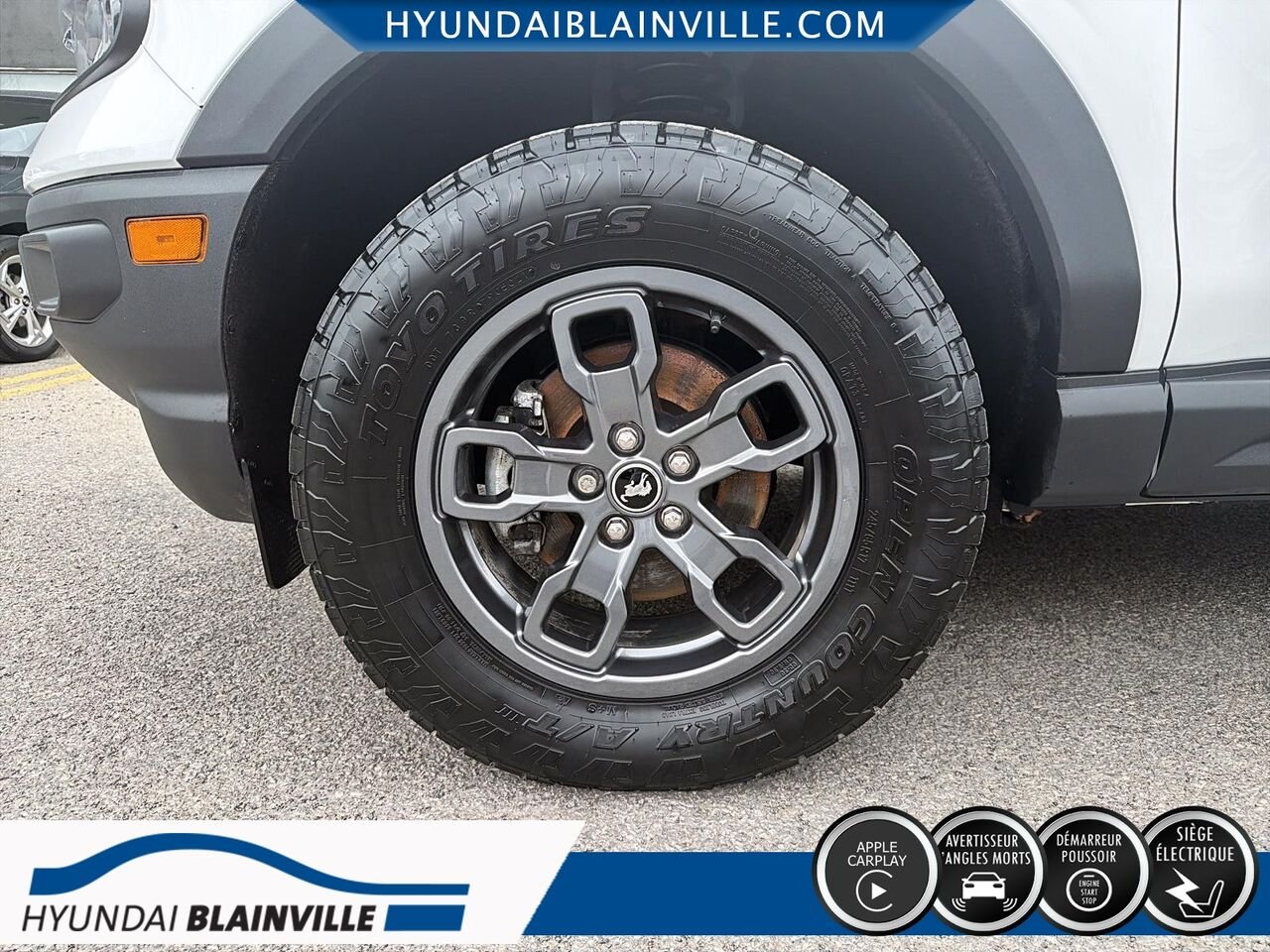 2023 Ford Bronco Sport White Blainville - photo #7