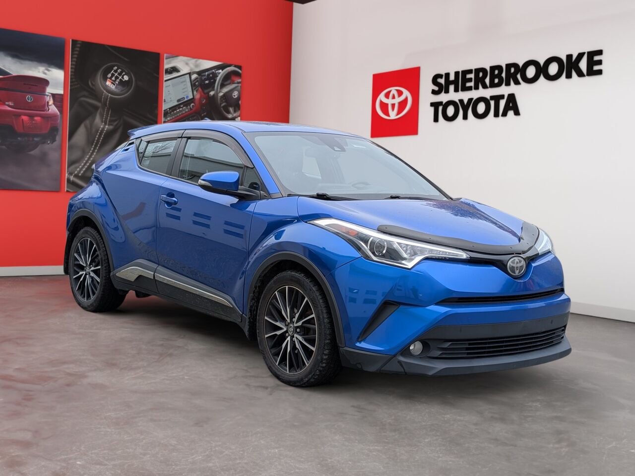 2018 Toyota C-HR NMTKHMBXXJR038335 Blue Sherbrooke - photo #1