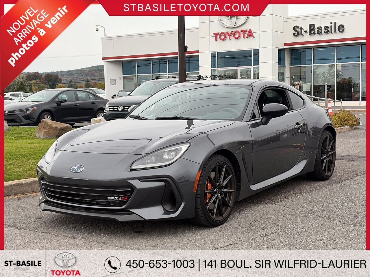 Gray 2025 Subaru BRZ Coupe Rear-Wheel Drive Manual
