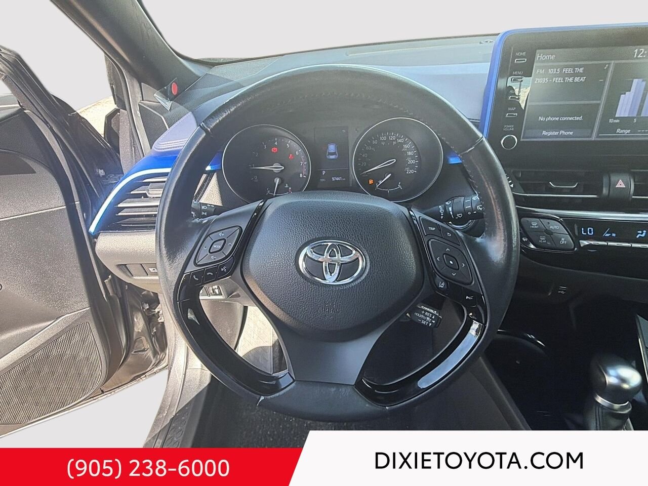 2021 Toyota C-HR XLE PREMIUM FWD / HEATED SEATS / BACK UP CAMERA / ALLOY WHEELS / CARPLAY AND ANDROID AUTO Grey Mississauga - photo #9
